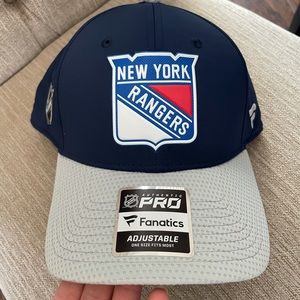 New York rangers adjustable hat
